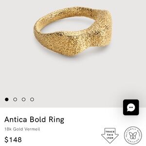 Monica Vinader stacking rings size 7. Never worn.